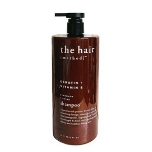 The Hair Method Keratin Vitamin E Strength Shine Shampoo 32 fl oz‎ Bottle